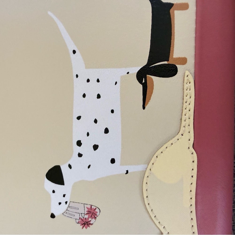 RADLEY LONDON Cream Wallet with Pink and Black Accents - Picture 3 of 10